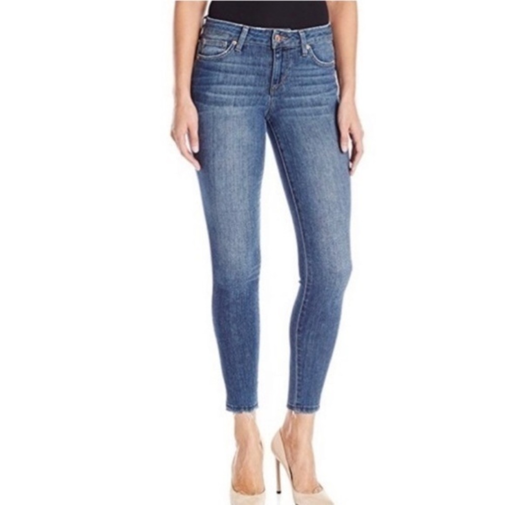 Joe’s Jeans Skinny Ankle Raw Edge Hem Jeans 24